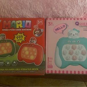 Mario and hello kitty pop game